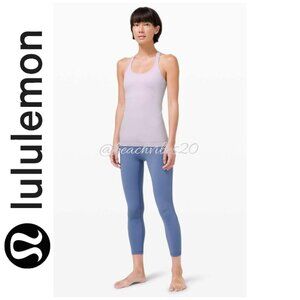 LULULEMON ATHLETICA Ebb To Street Tank *Light Support For B/C Cup Lavender Dew 8